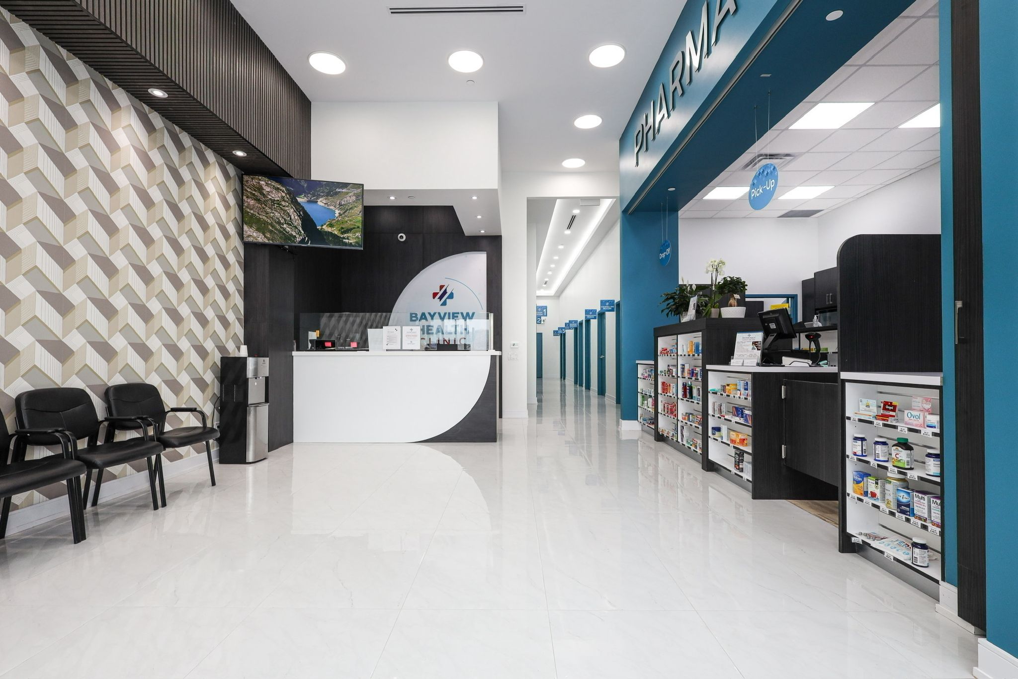 Bayview Health Pharmacy interior view